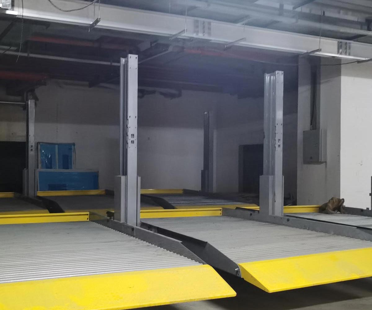 陜西4柱機(jī)械停車場(chǎng)過(guò)驗(yàn)收