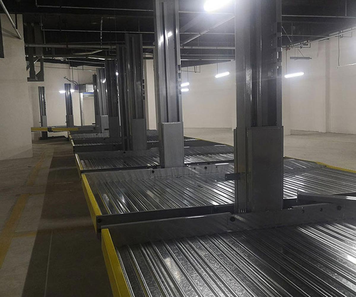 西充兩柱式家用立體停車庫(kù)