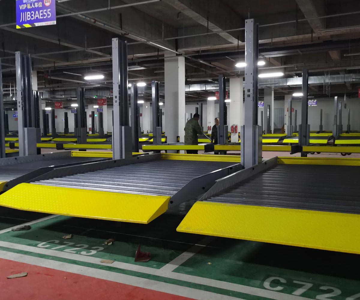 廣西智能兩柱雙層立體車庫