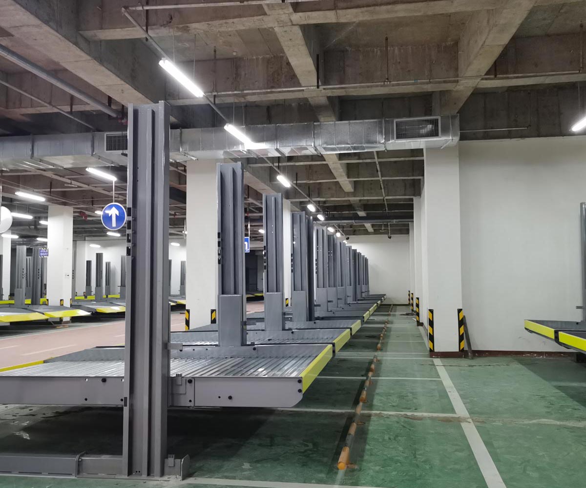 梓潼PJS601-27雙層四柱立體車庫地基要求及安裝注意事項