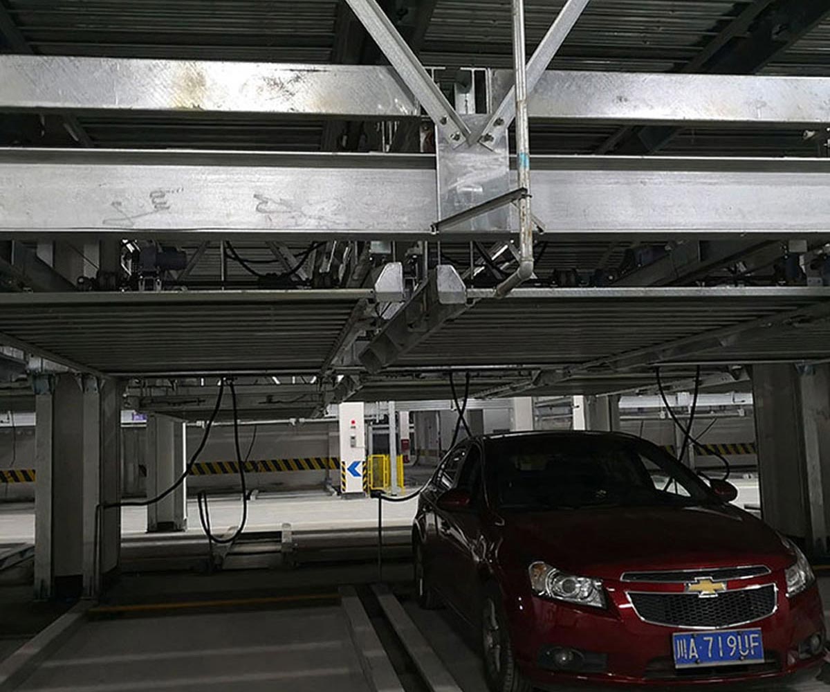 西充PSH五層升降橫移類停車設(shè)備