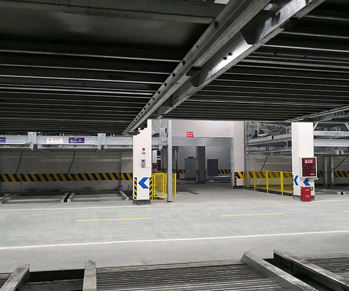 中江PSH負(fù)一正一地坑式二層升降橫移類停車設(shè)備